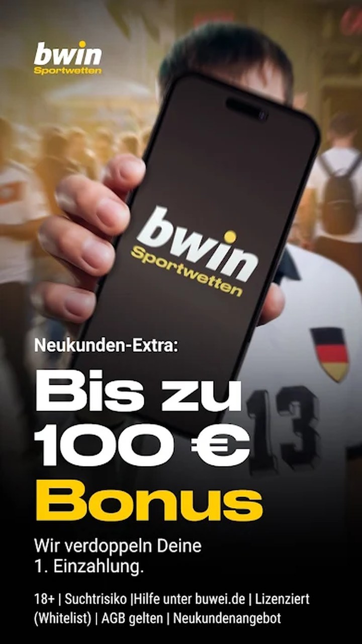 Bwin Buzz sports betting home screen